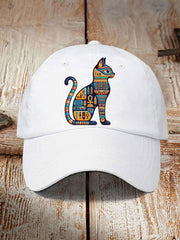 Egyptian Cat Vintage Unisex Hats
