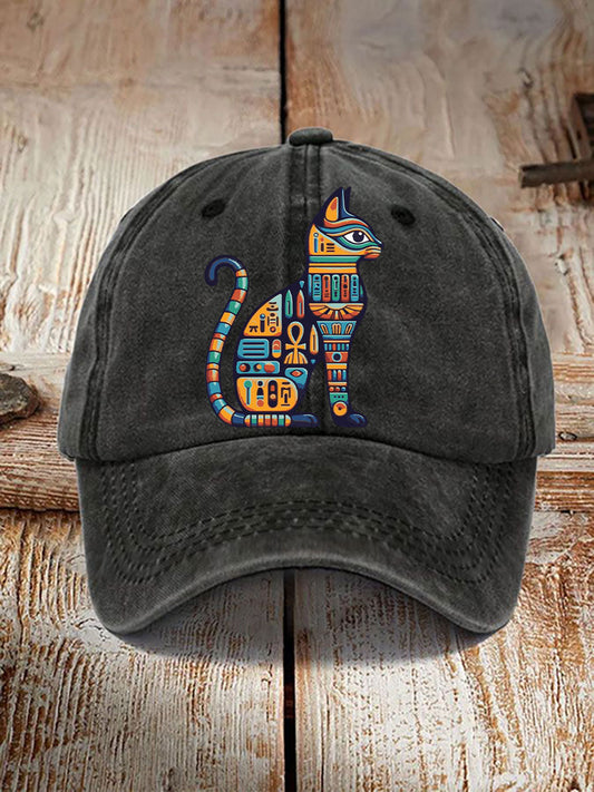 Egyptian Cat Vintage Unisex Hats