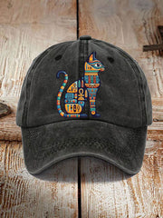 Egyptian Cat Vintage Unisex Hats