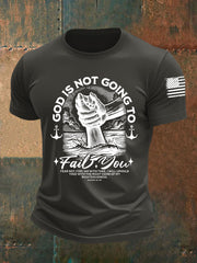 Men's God Is Not Going To Fail You Short-sleeved T-shirt