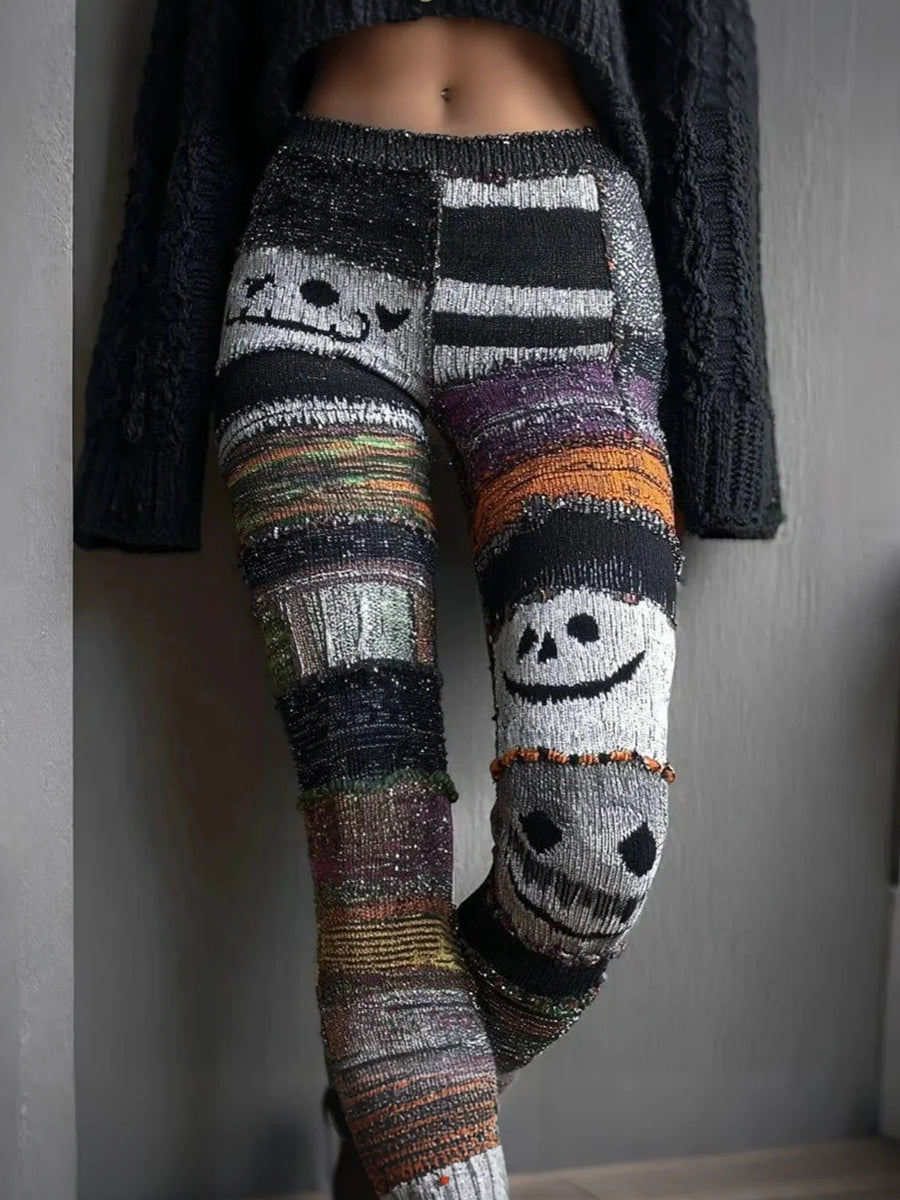 Women's Halloween Print Casual Leggings