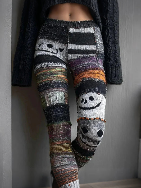 Women's Halloween Print Casual Leggings