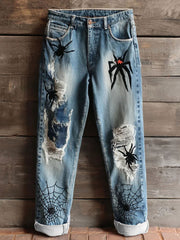 Women's Halloween Print Casual Pants
