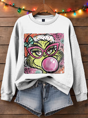 Women's Merry Christmas Print Sweatshirt