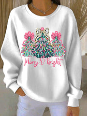 Women's Christmas Print Casual Sweatshirt