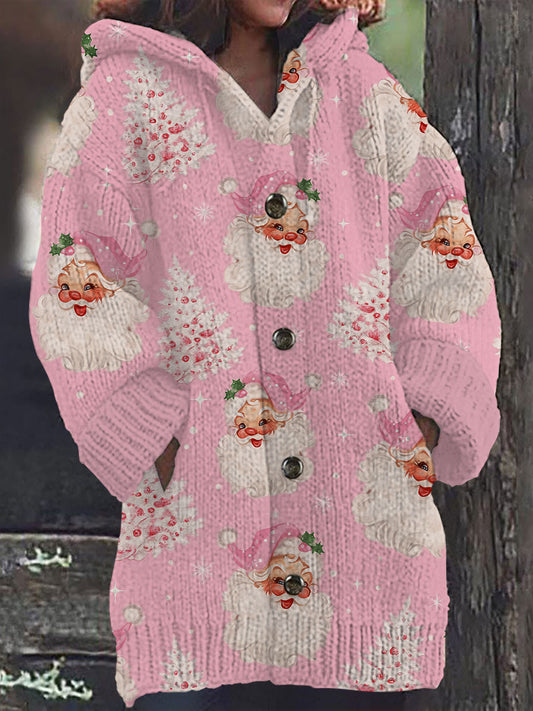 Women's Santa Sweater Hoodie Jacket