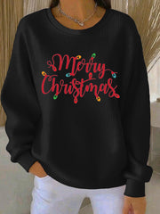 Women's Christmas Print Casual Sweatshirt
