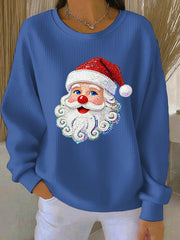 Women's Christmas Print Casual Sweatshirt