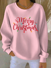 Women's Christmas Print Casual Sweatshirt
