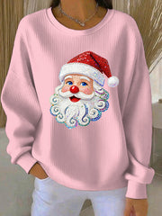 Women's Christmas Print Casual Sweatshirt