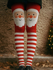 Women's Christmas Print Casual Leggings