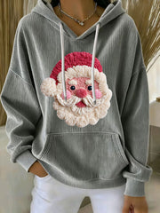 Women's Christmas Print Casual Hoodie