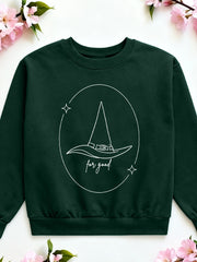 Women's Movie-Inspired For Good Print Sweatshirt