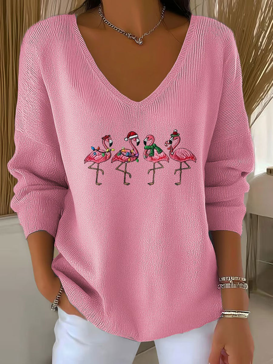 Women's Christmas Print Casual Top