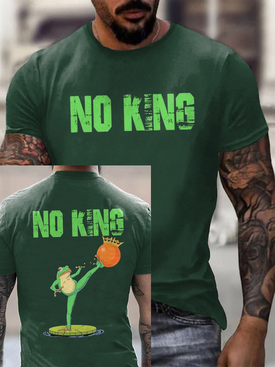 Men's FDT Polish Frog Print short sleeves t-shirt