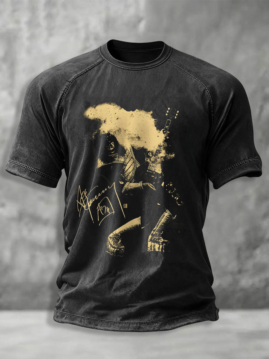 Men's Ace Frehley Printed short sleeve t-shirt