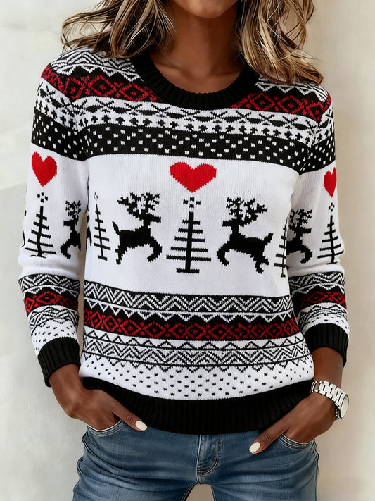 Women's Christmas Casual Knitted Sweater
