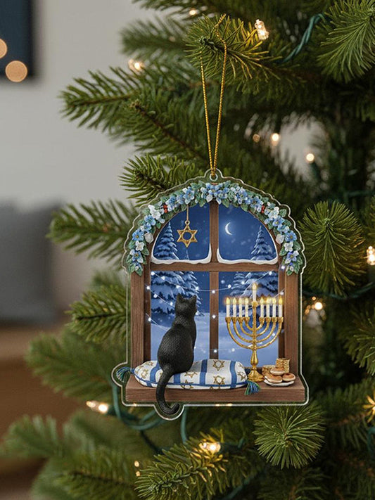 Hanukkah Menorah Decoration