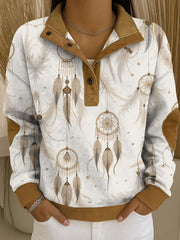 Women's Western Style Art Printed Sweatshirt