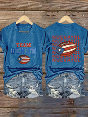 Women's Puerto Rico Print T-shirt