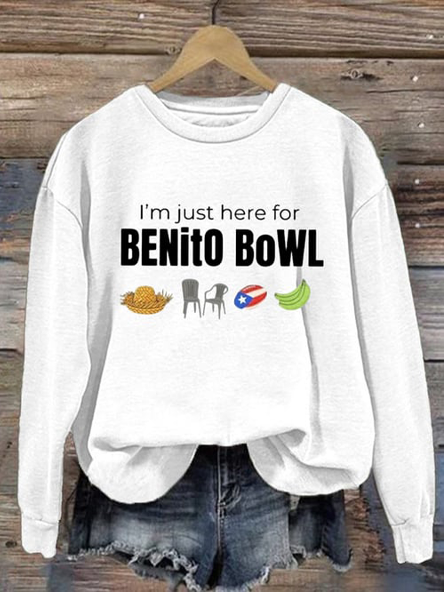 Women's Rugby Casual Printed Sweatshirt