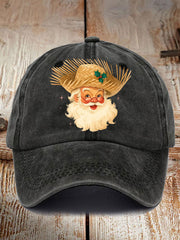 Unisex Funny Puerto Rico Christmas Printed Hats