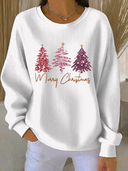 Women's Christmas Print Casual Sweatshirt
