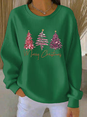 Women's Christmas Print Casual Sweatshirt