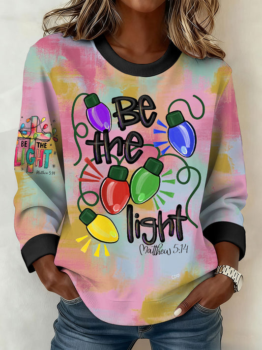 Women's Funny Christmas Printed Sweatshirt