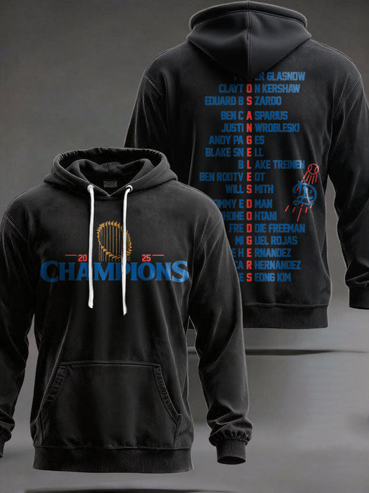 Unisex Baseball Lover Champion Printed Hoodie