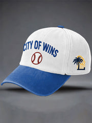 Unisex Baseball Lover Champion Printed Hats