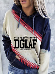 Women's Baseball Hoodie