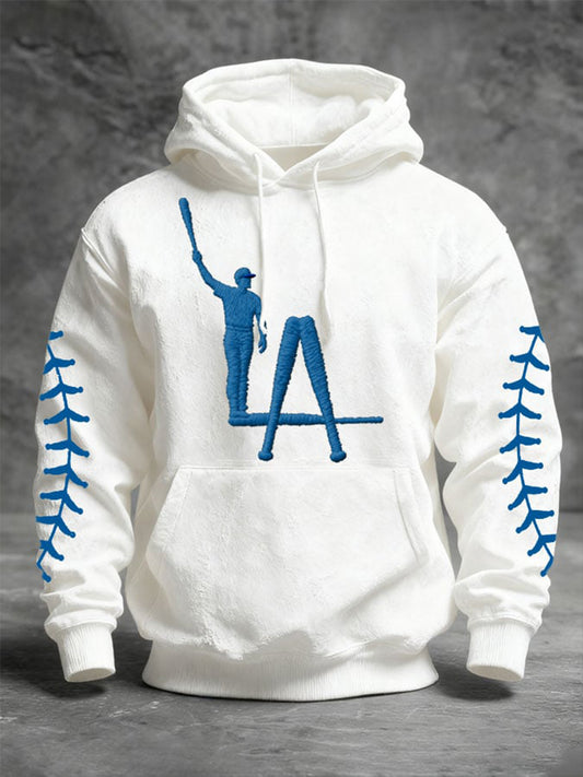 Men's Baseball World Champions 2025 Print Casual Hoodie