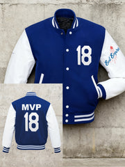 Men's Los Angeles Dodgers Yohji Yamamoto MVP World Series Champion 2025 Reversible Baseball Jacket