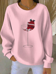 Women's Christmas Print Casual Sweatshirt