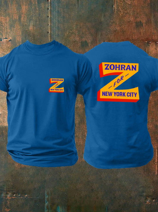 Men's  New York City Muslim Mayor Zohran Mamdani T-shirt
