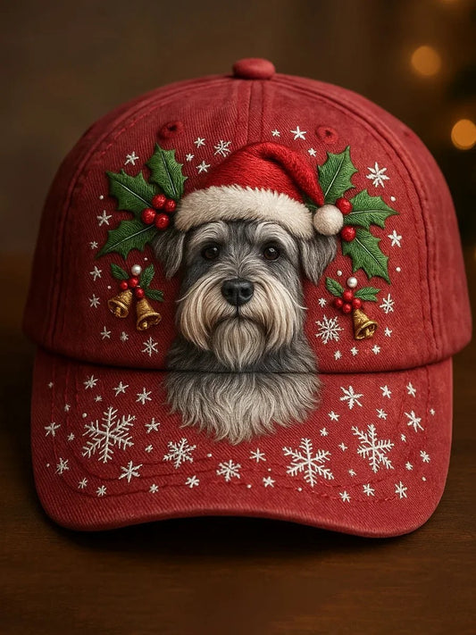 Christmas Dog Art Hat