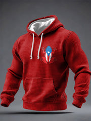 Men's Puerto Rico Art Printed Hoodie