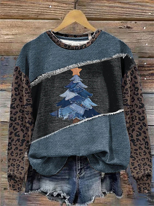 Women's Christmas Art Sweatshirt