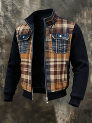 Men's Patchwork Jacket