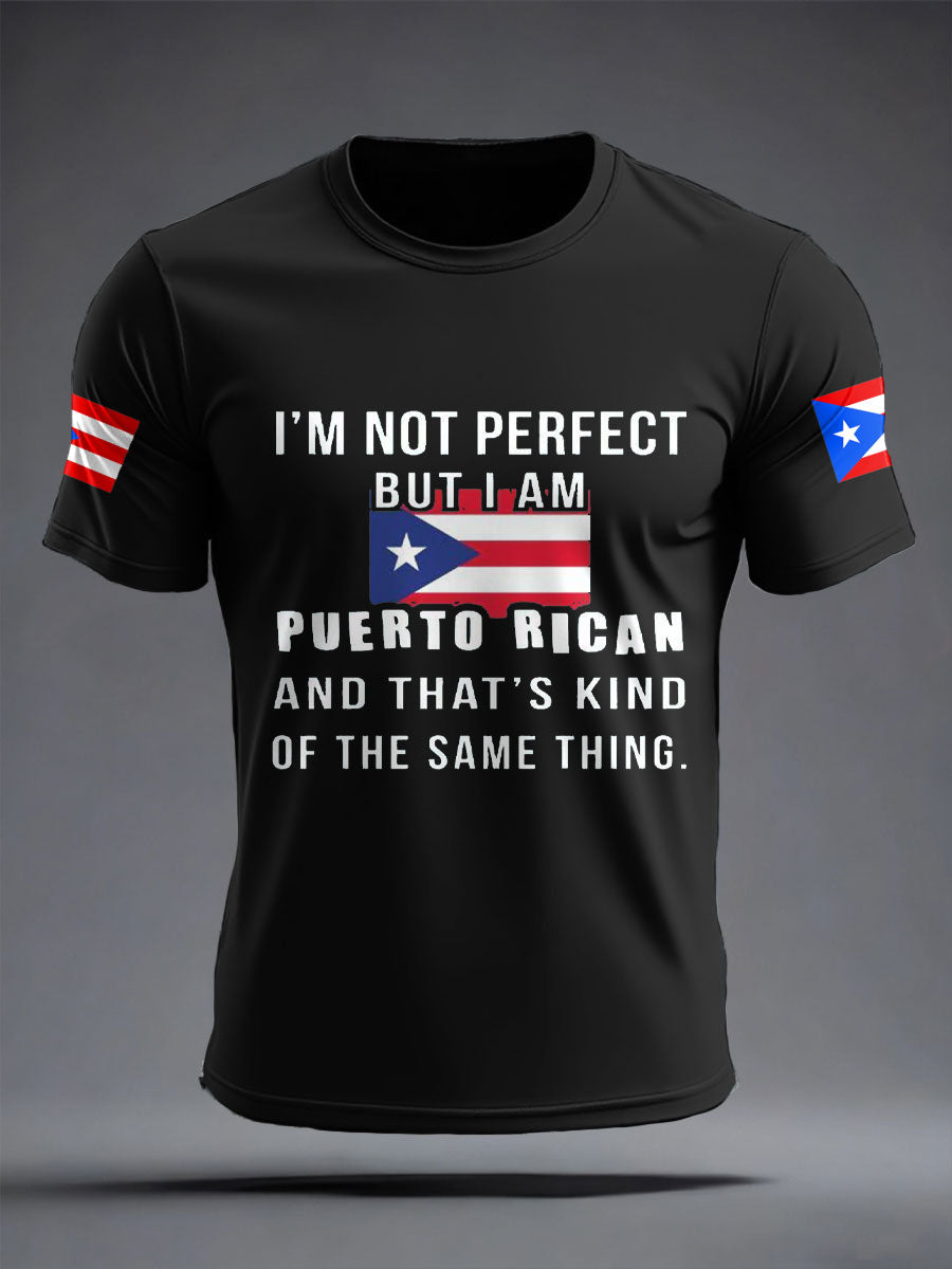 Men's Puerto Rico Proud Printed T-shirt