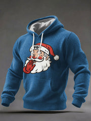 Men's Christmas FDT Print Casual Hoodie