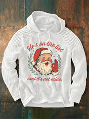 Men's Christmas FDT Print Casual Hoodie
