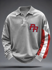 Men's Puerto Rico Flag Printed Casual Tops