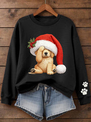 Women's Christmas Print Sweatshirt