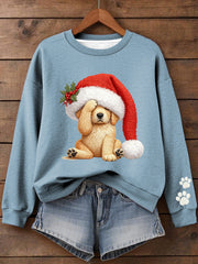 Women's Christmas Print Sweatshirt