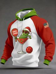 Men's Christmas Pickleball Hoodies