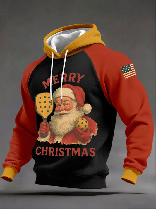Men's Christmas Pickleball Hoodies