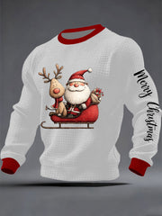 Men's Christmas Print Casual Sweatshirt