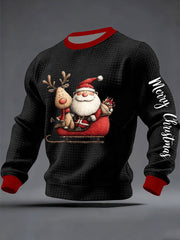 Men's Christmas Print Casual Sweatshirt